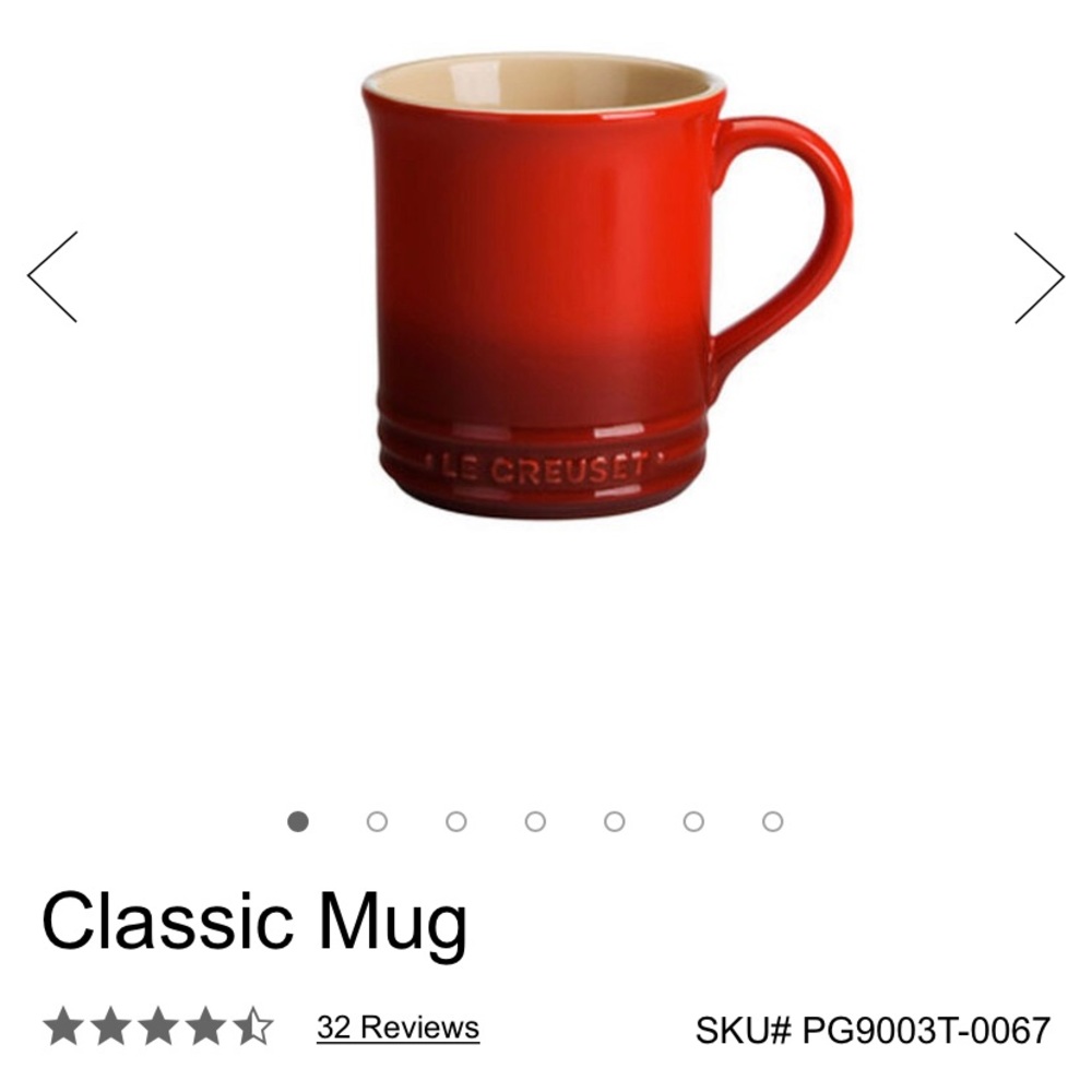 NOT FOR SALE Le Crueset - Classic Mug (set of 2)